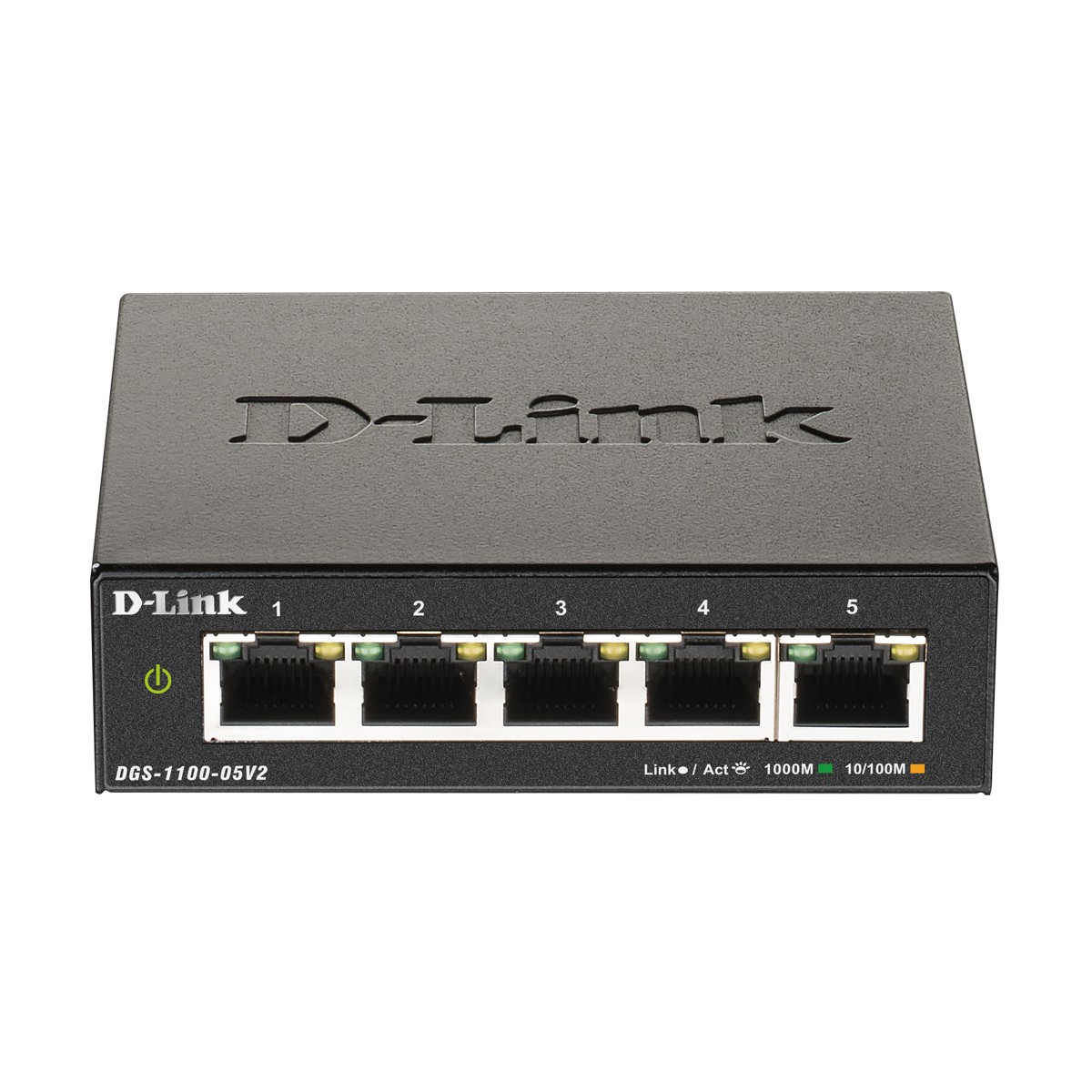 D-Link DGS-1100-05V2 Smart Managed Switch 5x Gigabit Ethernet
