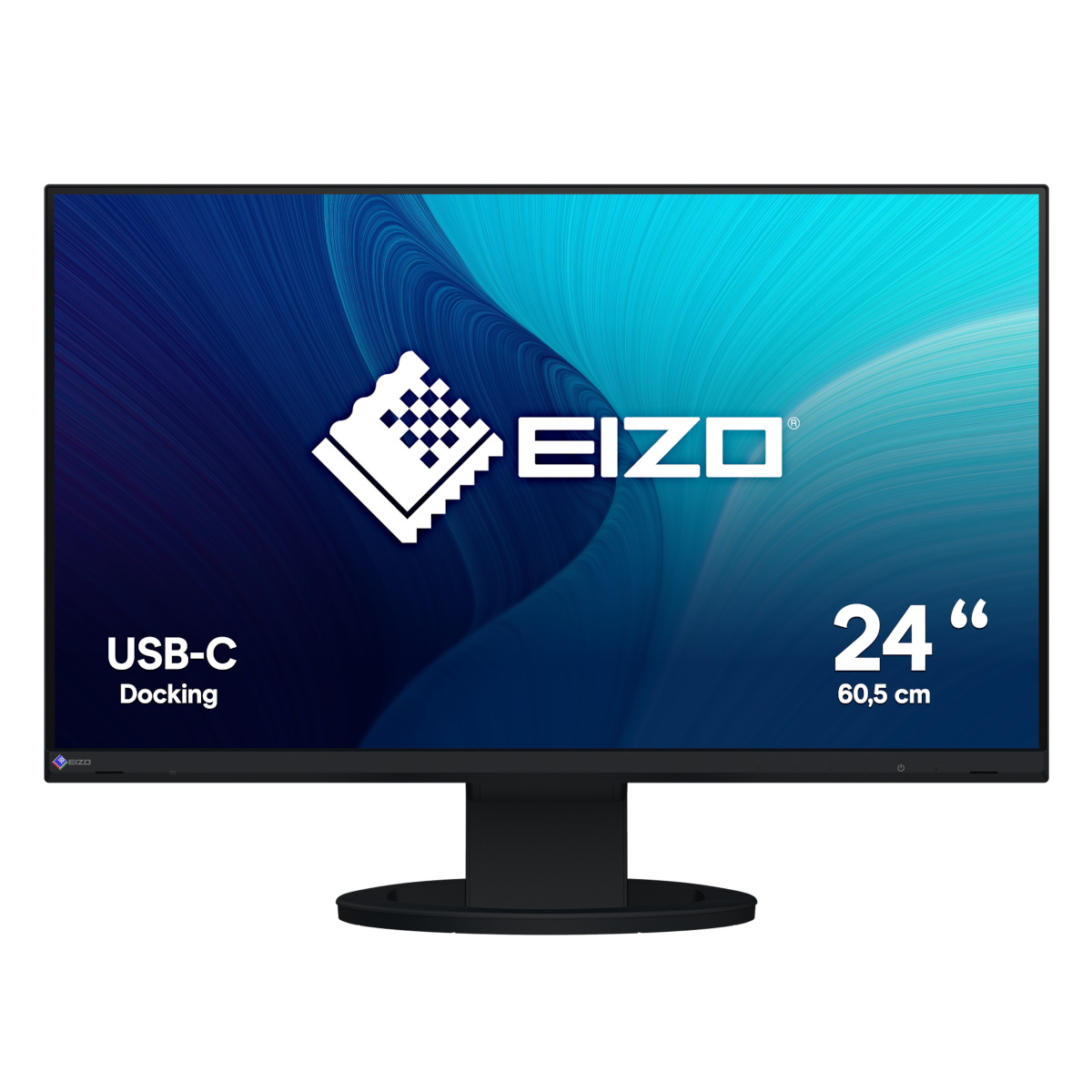 Eizo FlexScan EV2480-BK - IPS-Panel, Höhenverstellung, USB-C