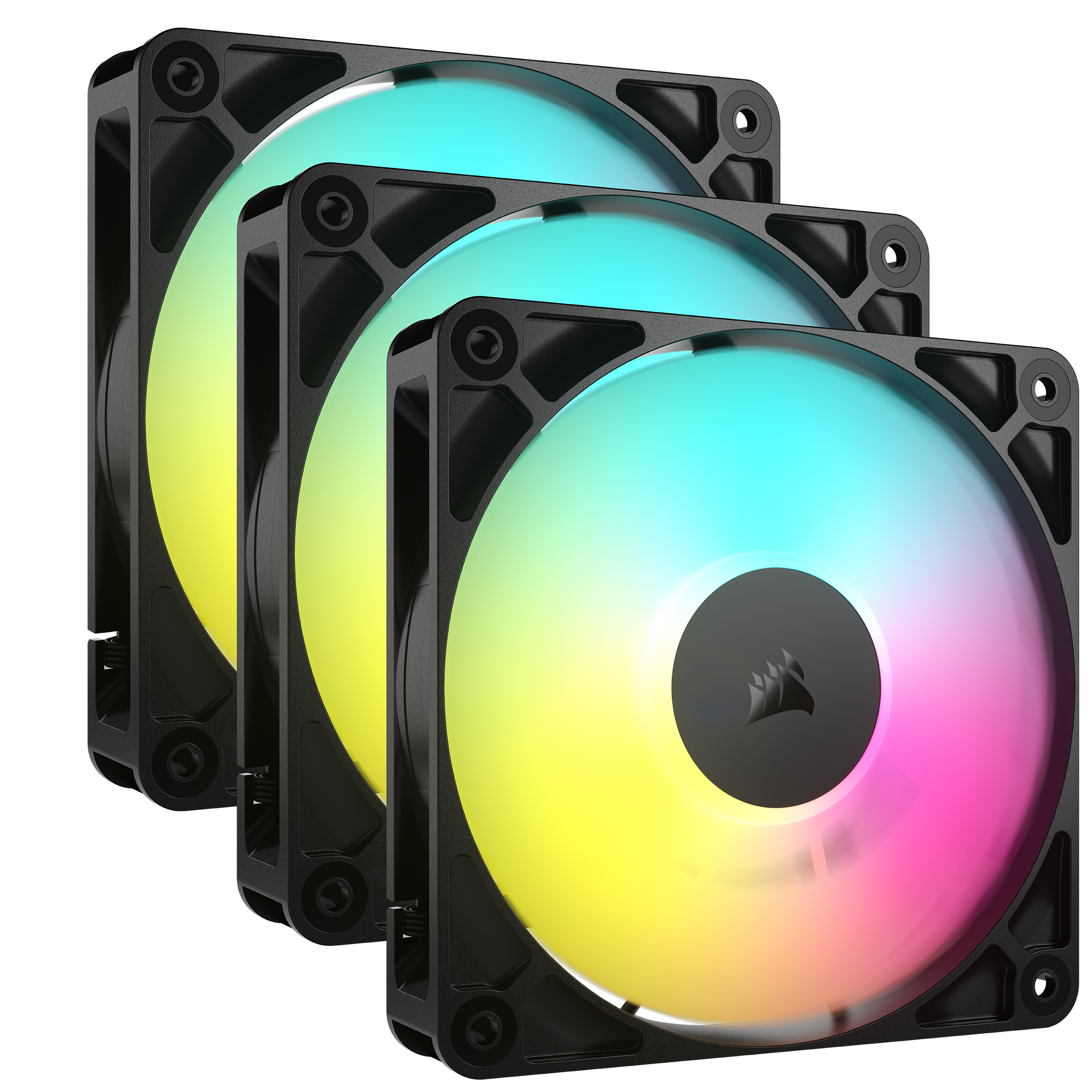 CORSAIR RS120 ARGB 3er-Pack | 120mm Gehäuselüfter