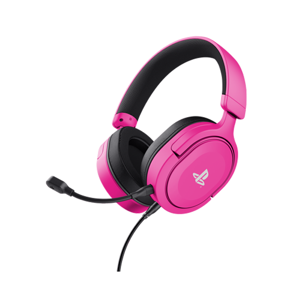 Trust Gaming GXT498P Forta Headset für PS5 Leistungsstarkes Over-Ear-Gaming-Headset aus recycelten Materialien - offiziell lizen