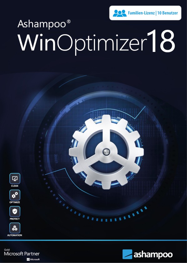 Markt+Technik Ashampoo WinOptimizer 18 - 10 User