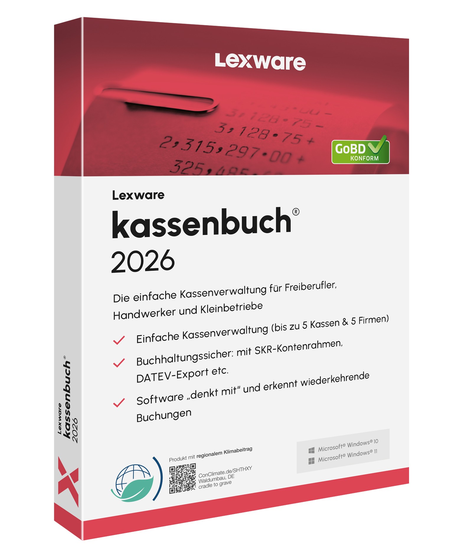 Lexware Kassenbuch 2026 - Abo