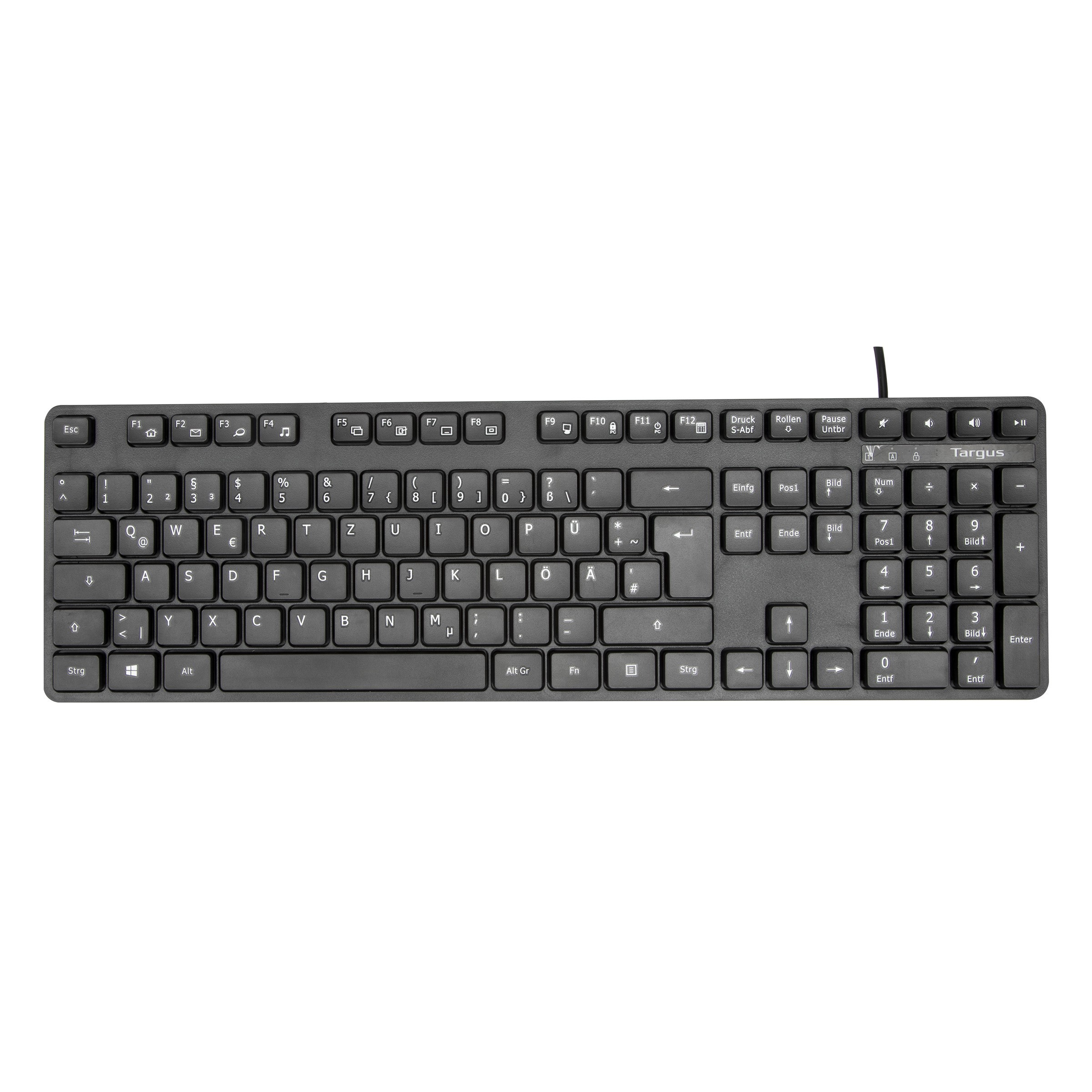 Targus kabelgebundene USB-Tastatur schwarz