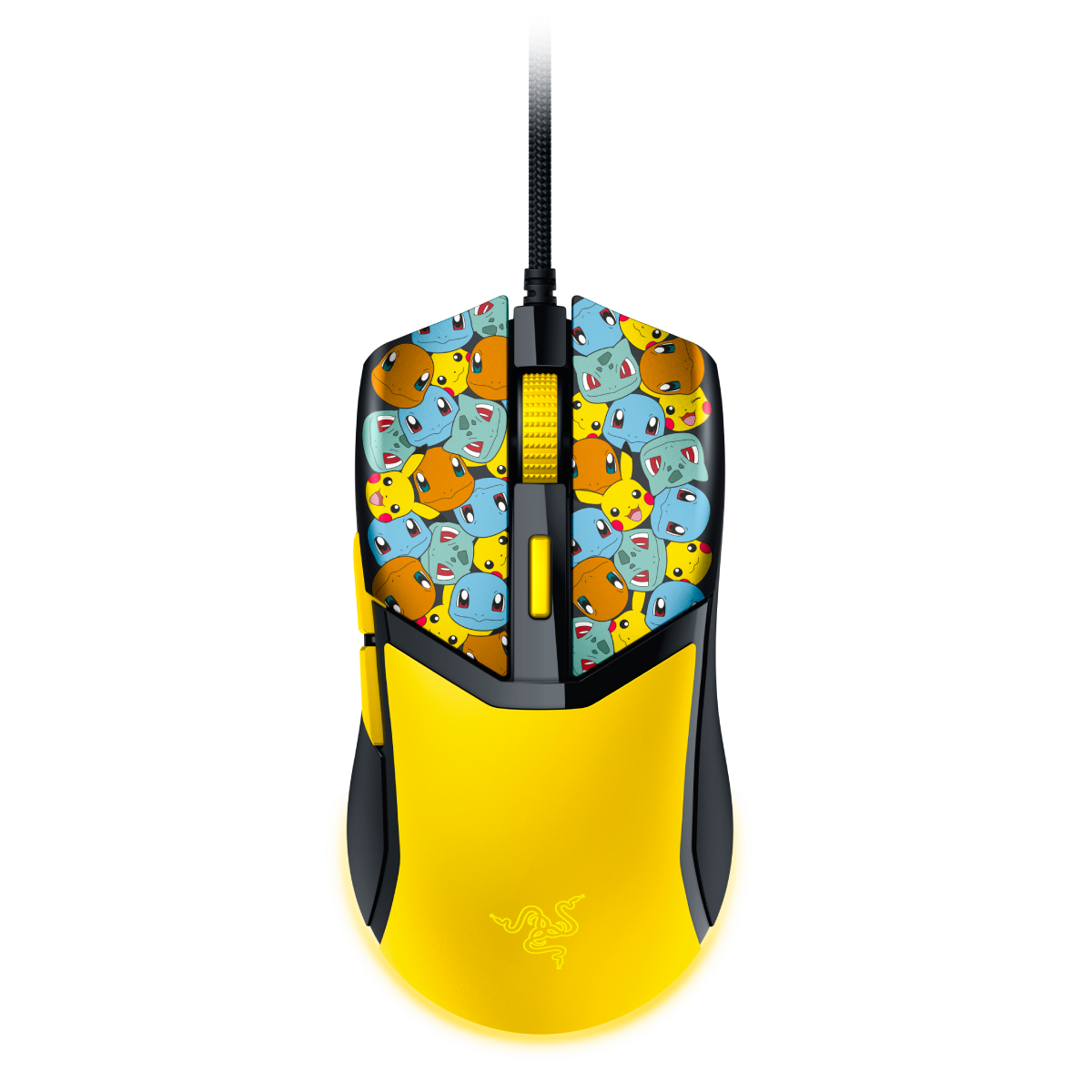 Razer Cobra Pokémon Kanto Starters Edition Leichte kabelgebundene Gaming-Maus mit Razer™ Chroma RGB
