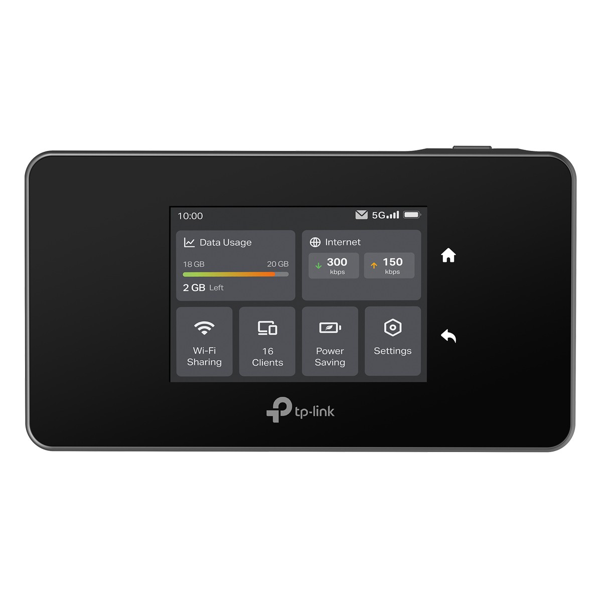 TP-Link M8550 5G WiFi 6E Router 5G (bis zu 3,4 Gbit/s), WLAN AX (bis zu 3,6 Gbit/s), 1x 1G WAN/LAN