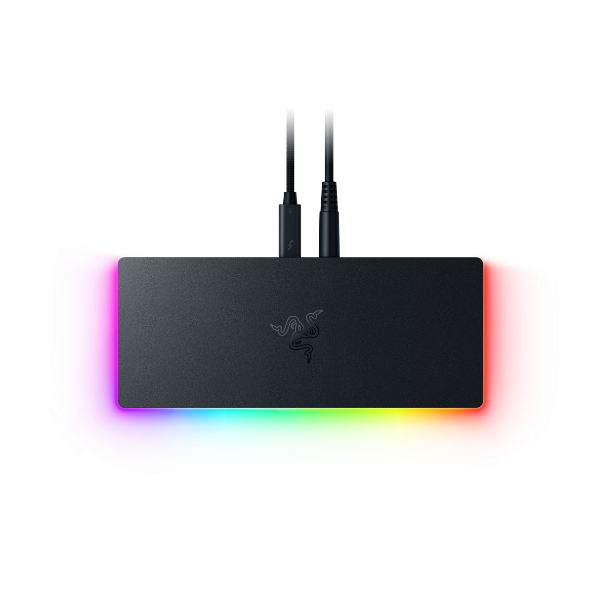 Razer Thunderbolt 5 Dock Desktop-RGB-Dock für mehrere Geräte & Bildschirme, schwarz