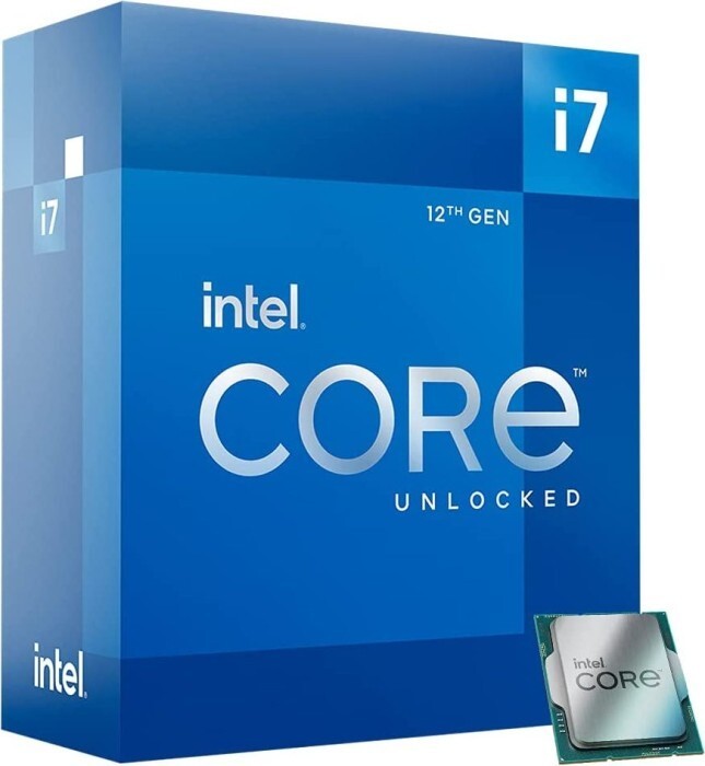 Intel Core i7-12700KF, 8C+4c/20T, 3.60-5.00GHz, boxed ohne Kühler