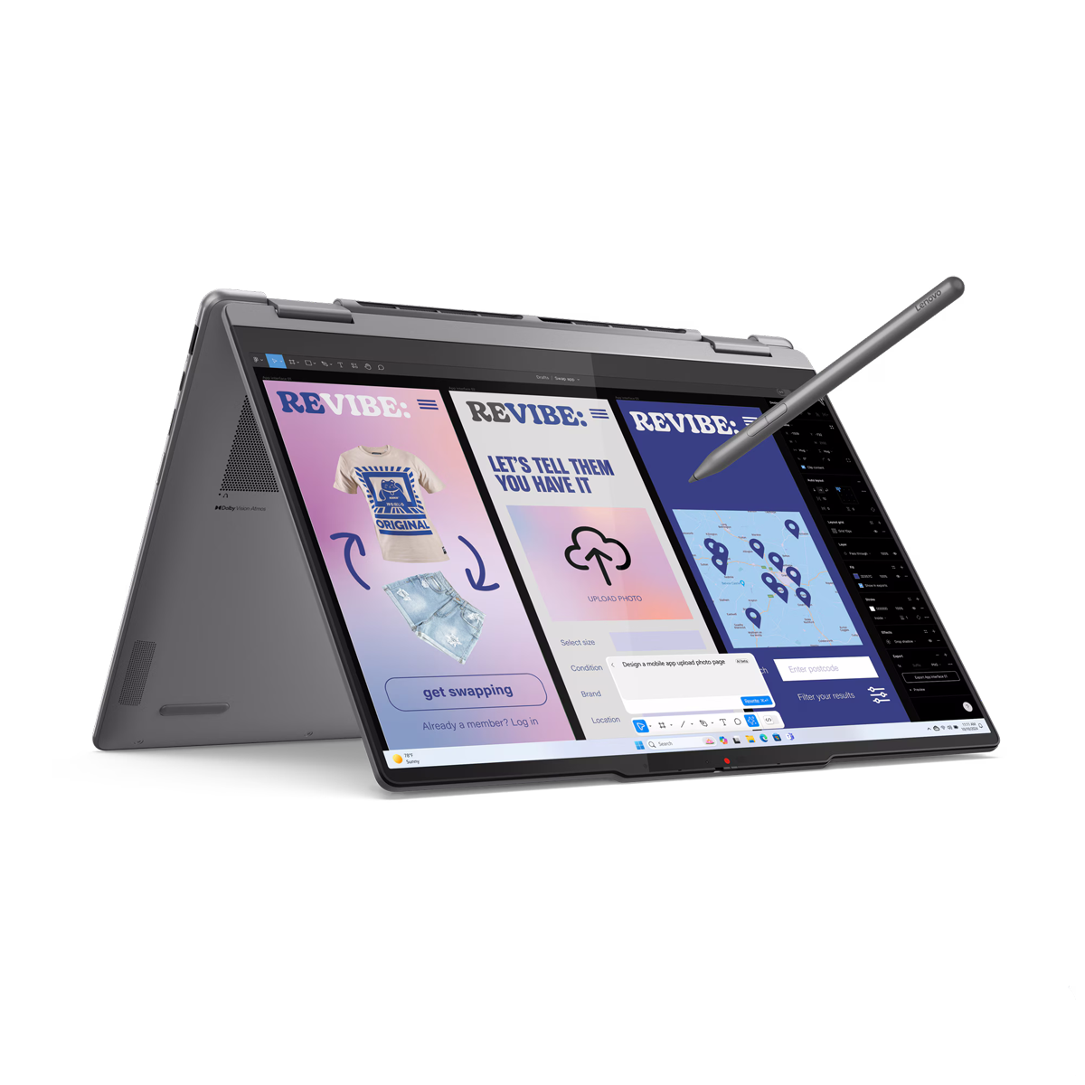 Lenovo Yoga 7 2-in-1 83JQ0033GE - 14" 2.8K OLED , Intel® Core™ Ultra 7 256V, 16GB RAM, 1TB SSD, Windows 11
