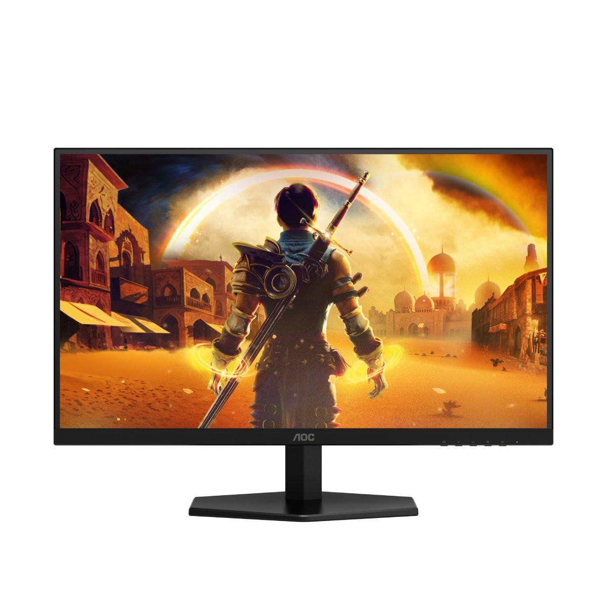 AOC Q27G42XE - 27 Zoll Quad HD Monitor, 180 Hz, 1 ms, G-Sync comp., HDR10 (2560x1440, 2x HDMI 2.0, 1x DisplayPort 1.4) schwarz