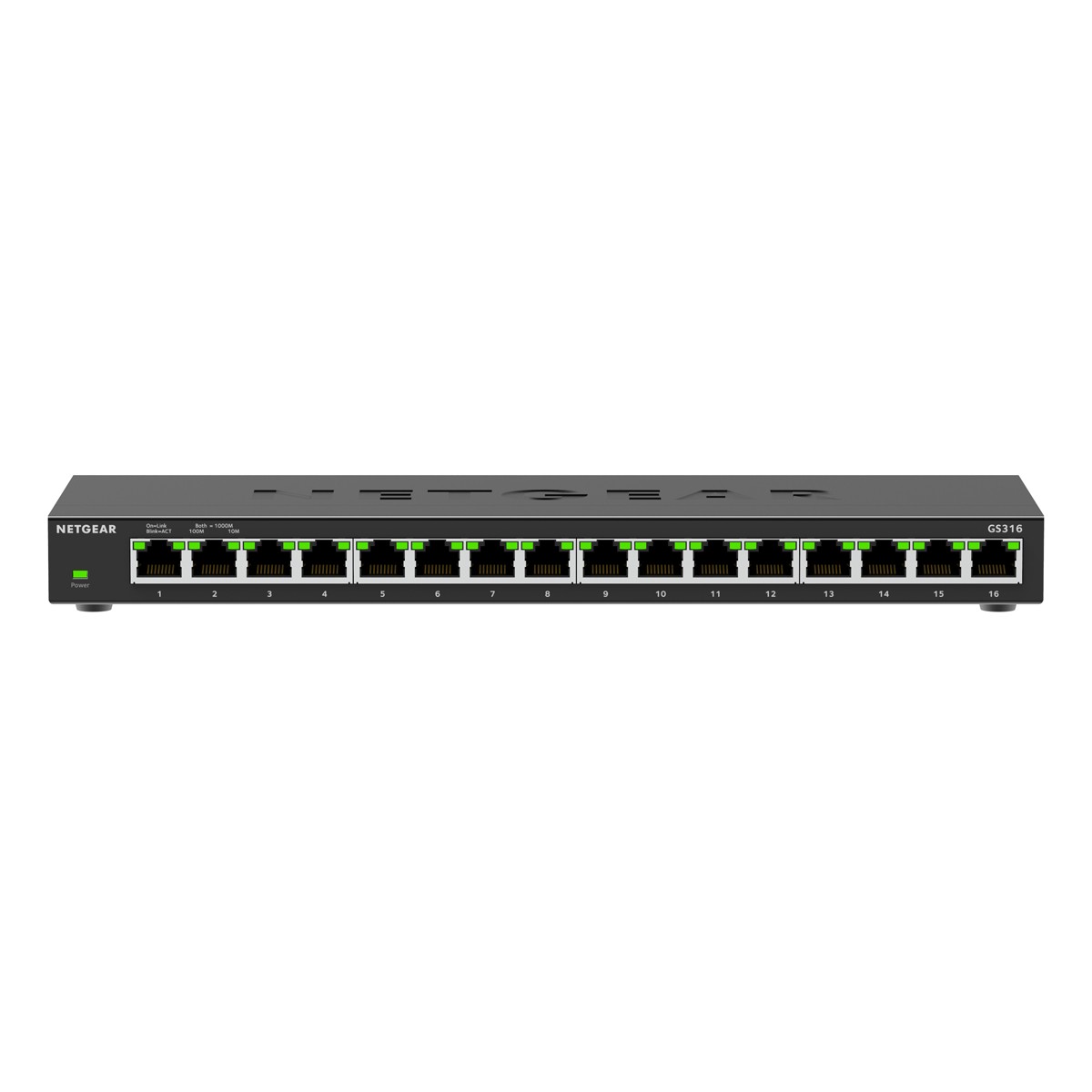 NETGEAR GS316 Unmanaged Switch 16x Gigabit Ethernet