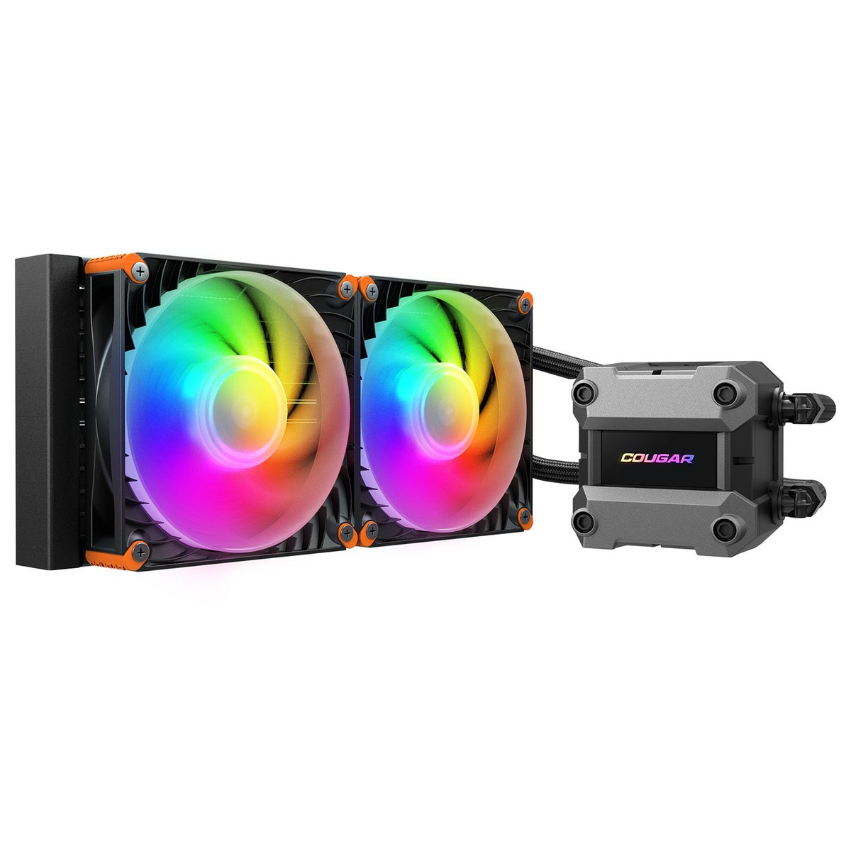 COUGAR Poseidon Ultra 240 ARGB schwarz | AiO-Wasserkühlung