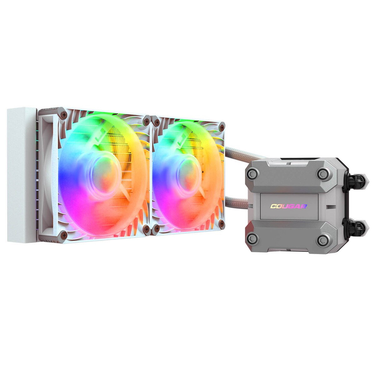 COUGAR Poseidon Ultra 240 ARGB weiß | AiO-Wasserkühlung