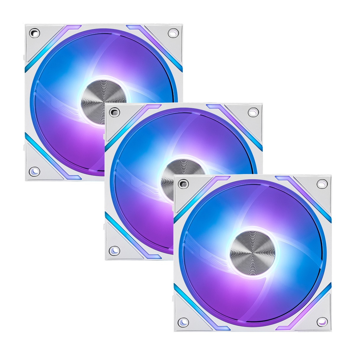 MSI MPG EZ120 ARGB White 3er-Pack | Gehäuselüfter