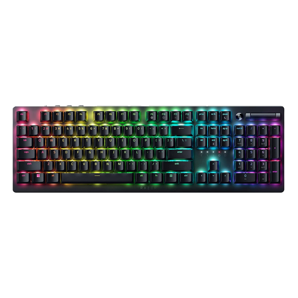 Razer DeathStalker V2 Pro Gaming Tastatur RED Switches - kabellose Gaming Tastatur mit extra flachen roten Mechanischen Switches