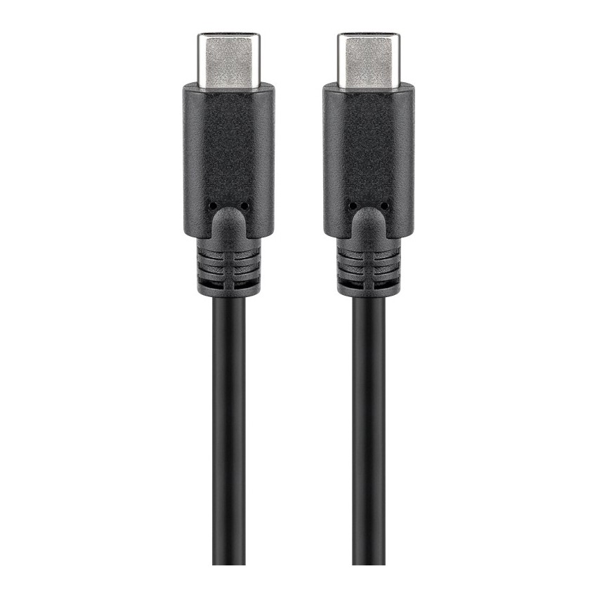 Goobay USB-C™ 3.1 Generation 1 Kabel, schwarz, 3m USB-C™-Stecker  USB-C™-Stecker