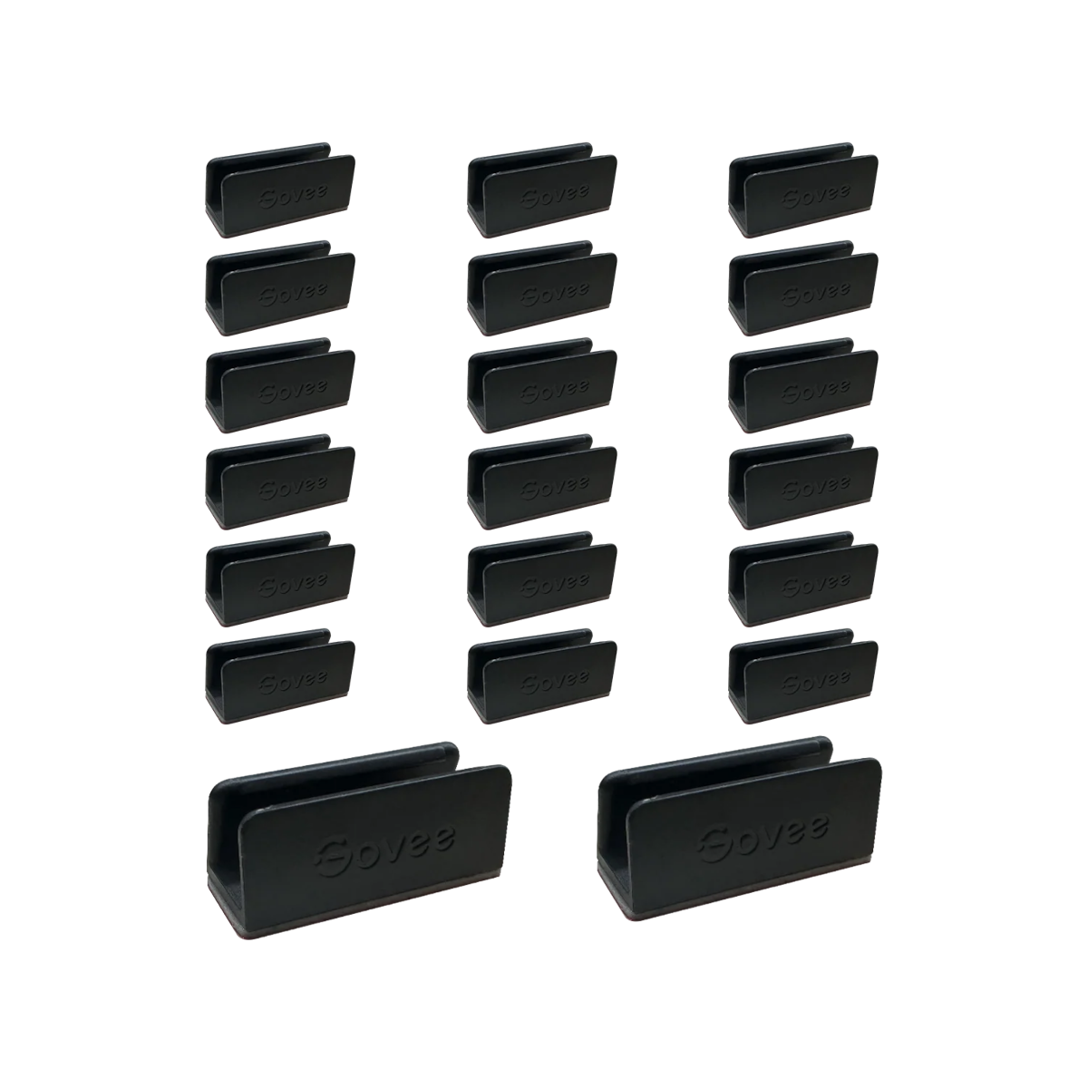 Govee - Neon Rope Light 2 Bracket - 20 Stück - Schwarz