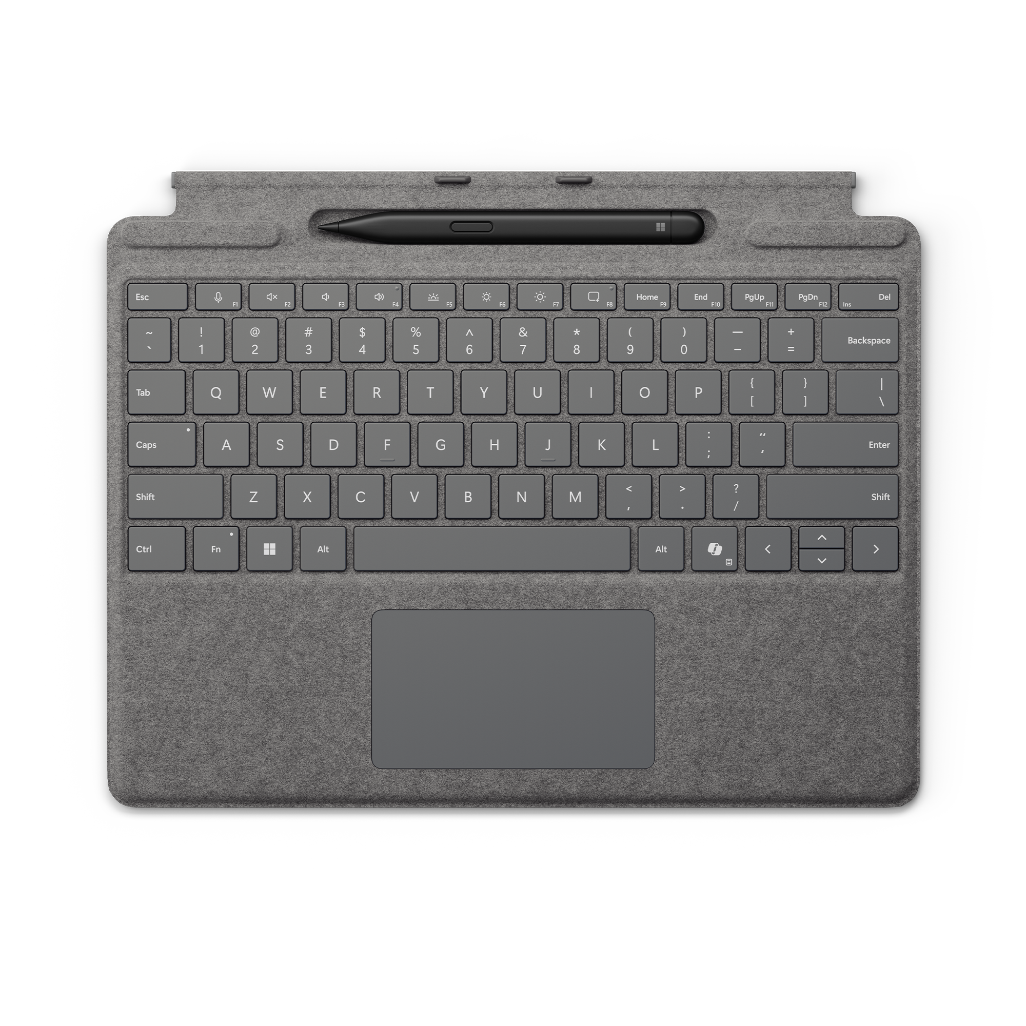 Microsoft Surface Pro Keyboard mit Slim Pen - platin