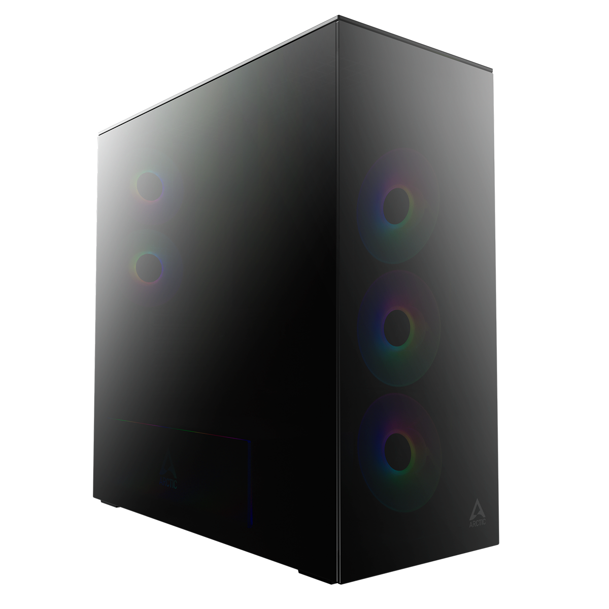 ARCTIC Xtender Mirror Black | PC-Gehäuse