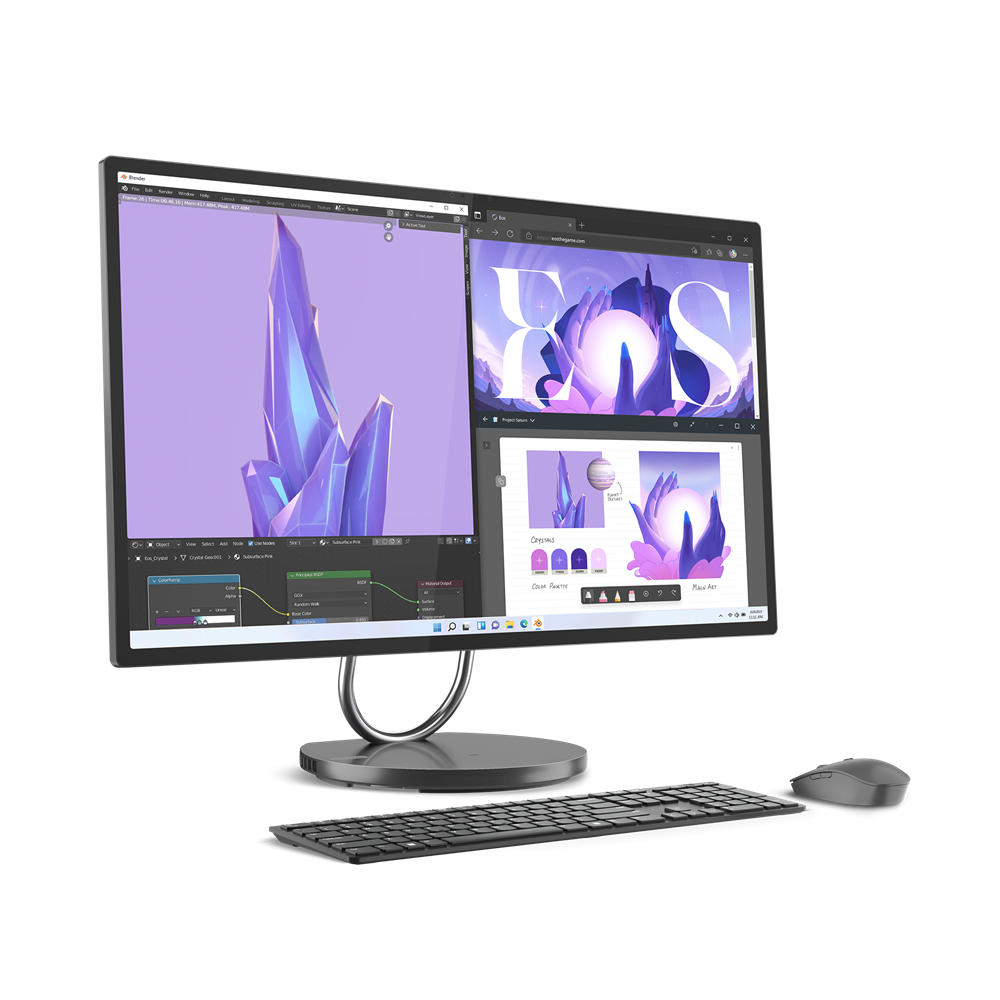 Lenovo Yoga AIO 9 32ILL10 F0HX000JGE - 80cm (31.5") 4K-Display, Intel Core Ultra 7 258V, 32GB RAM, 1TB SSD, RTX 4050, Win11 Pro