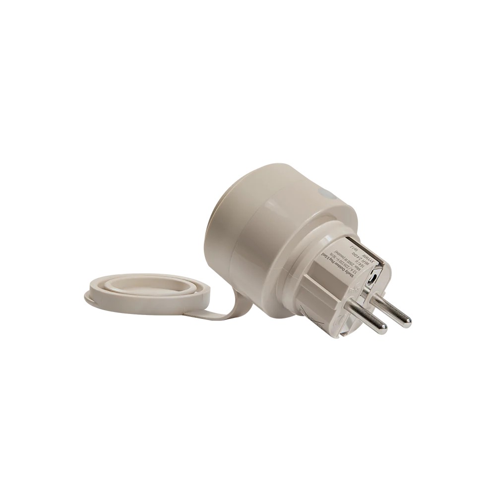 Outdoor Plug S Gen3 Zwischenstecker für draußen · 12A · Messfunktion · WLAN · Matter · BT