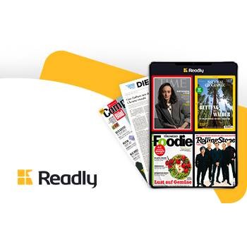 Readly 3 Monate Digital Code 44,97€
