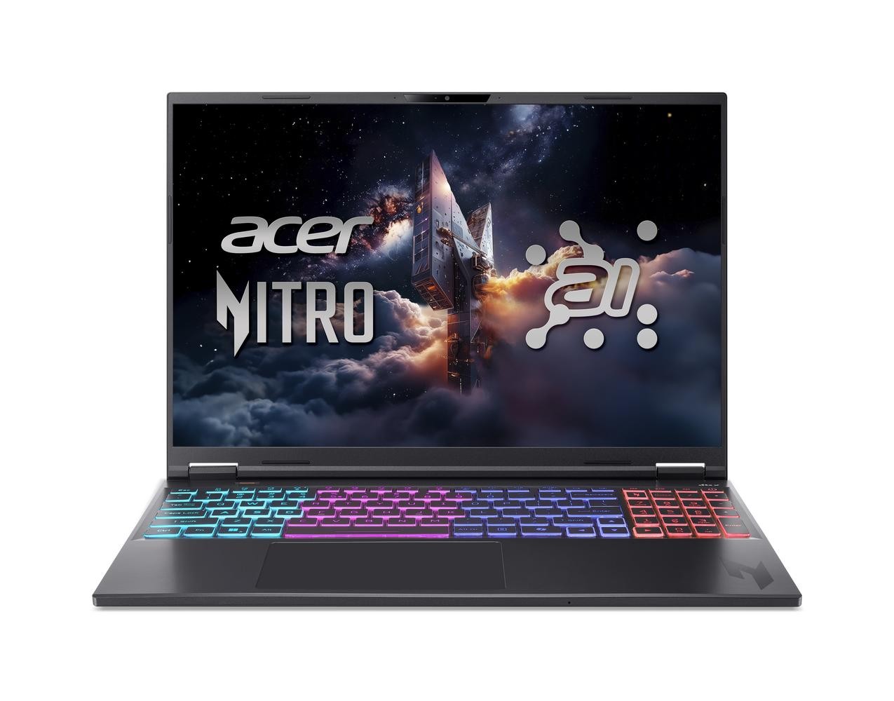 Acer Nitro 16S AI (AN16S-61-R2GV) Gaming 16,0" WQXGA, 180Hz, Ryzen AI R7-350 (50 TOPS), 32GB RAM, 1TB SSD, GeForce RTX5070Ti, Li