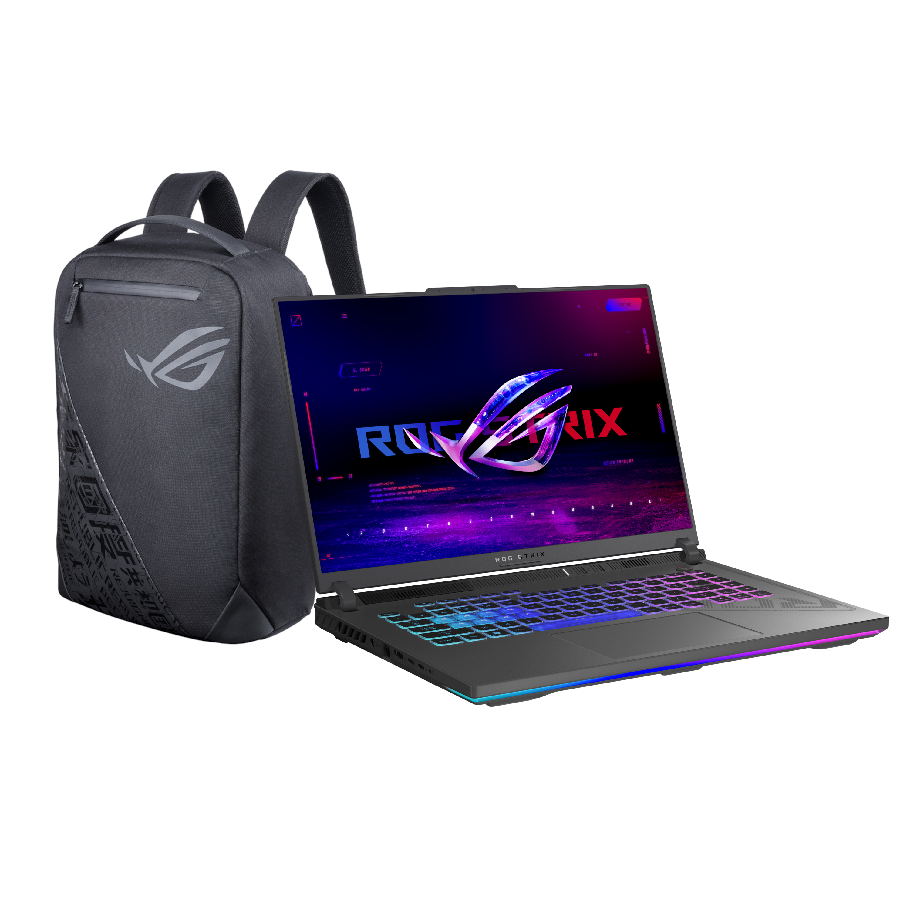 ASUS ROG Strix G16 G614JV-N4120W + ASUS ROG BP1501G Rucksack - 16" WQXGA IPS, 240Hz, Intel Core i9-13980HX , 16GB RAM, 1000GB S