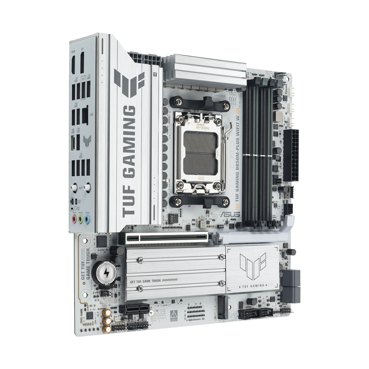 ASUS TUF GAMING B850M-PLUS WIFI7 W Mainboard Sockel AM5