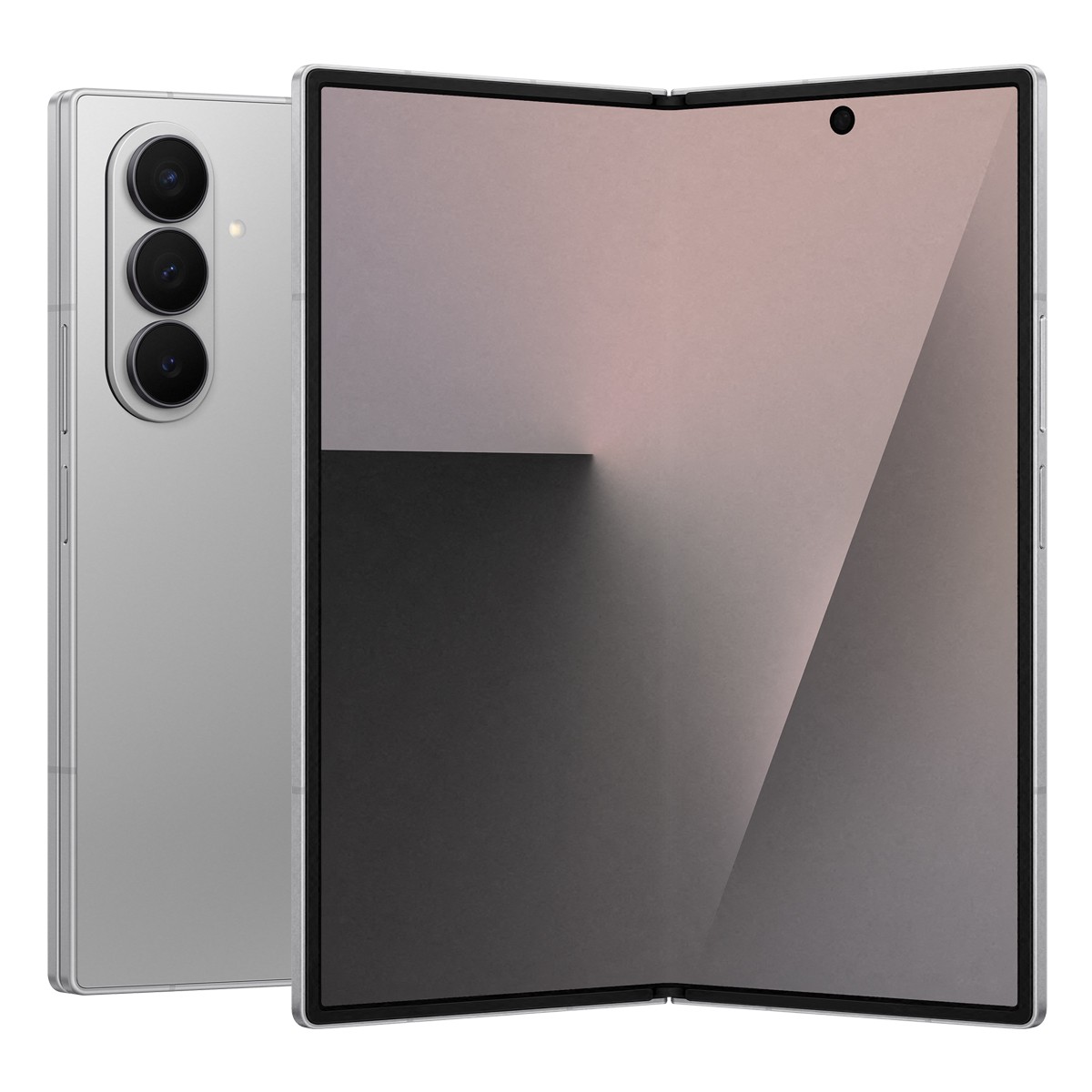 Samsung Galaxy Z Fold7 512GB Silver Shadow EU 20,31cm (8,0") OLED Display, Android 16, Triple-Kamera, Faltbar