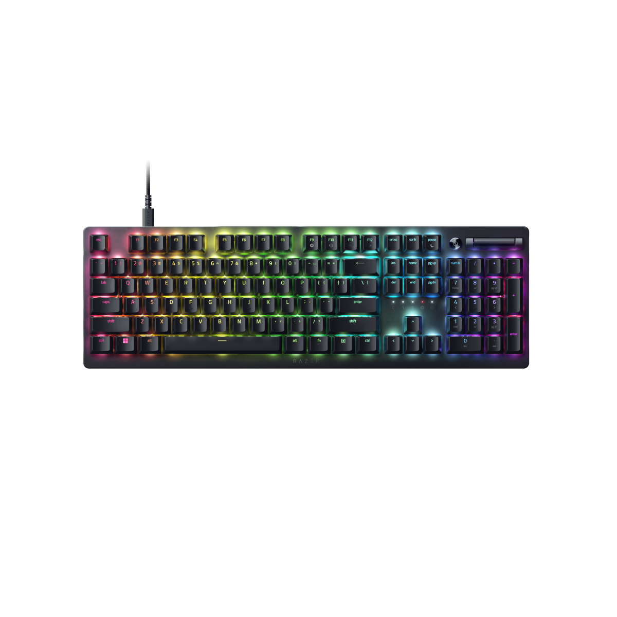 Razer DeathStalker V2 Gaming Tastatur RED Switches - Gaming Tastatur mit extra flachen roten Mechanischen Switches von Razer