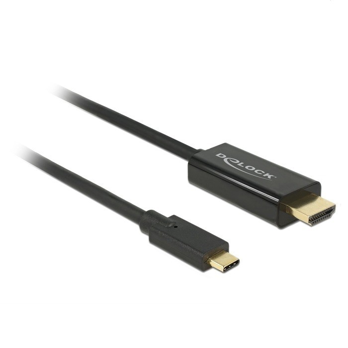 Delock Kabel USB Type-C auf HDMI, 4K 60 Hz 3m, schwarz