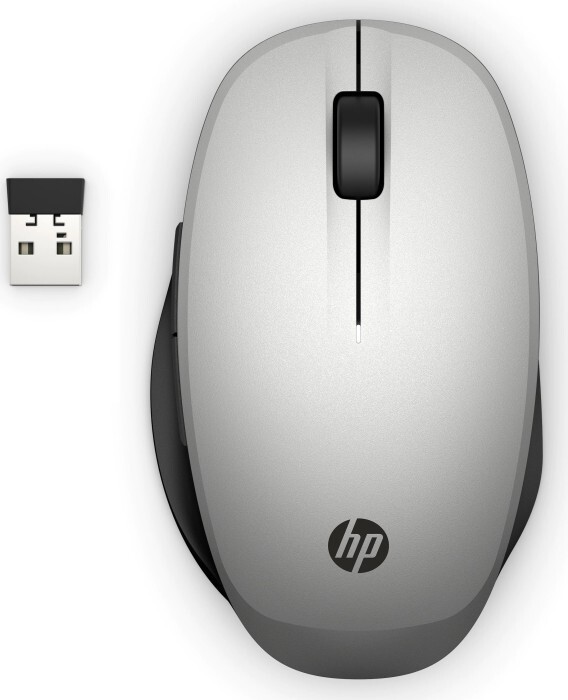 HP Dual Mode Silber Maus 300