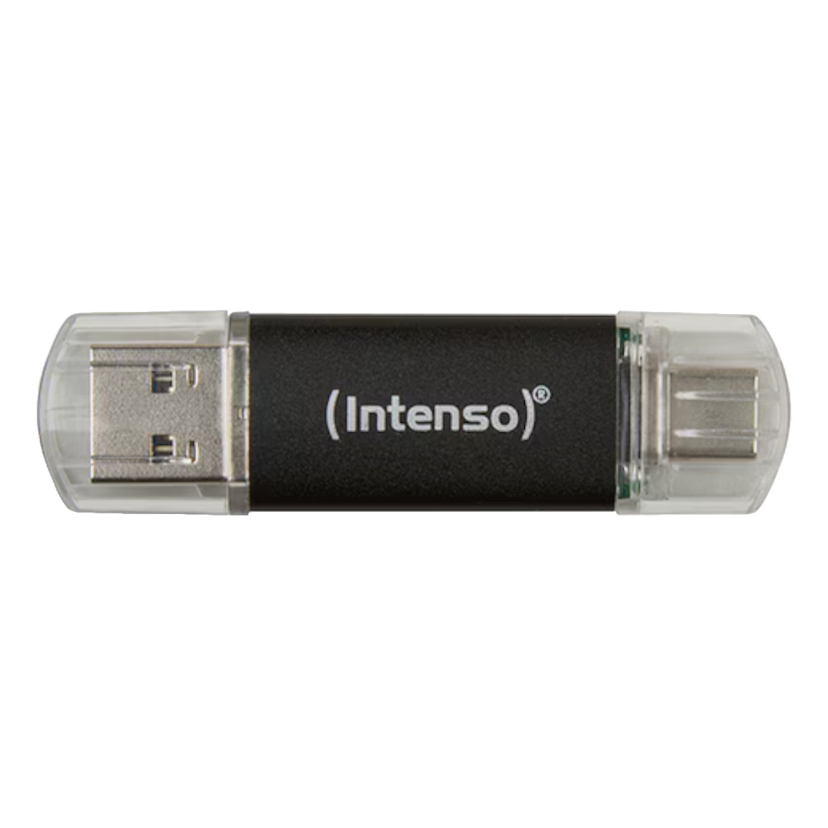Intenso Twist Line Typ-A/Typ-C 64GB USB-Stick Mit Schutzkappe, bis zu 70 MB/s, USB 3.2 Gen 1x1 (5 Gbit/s)
