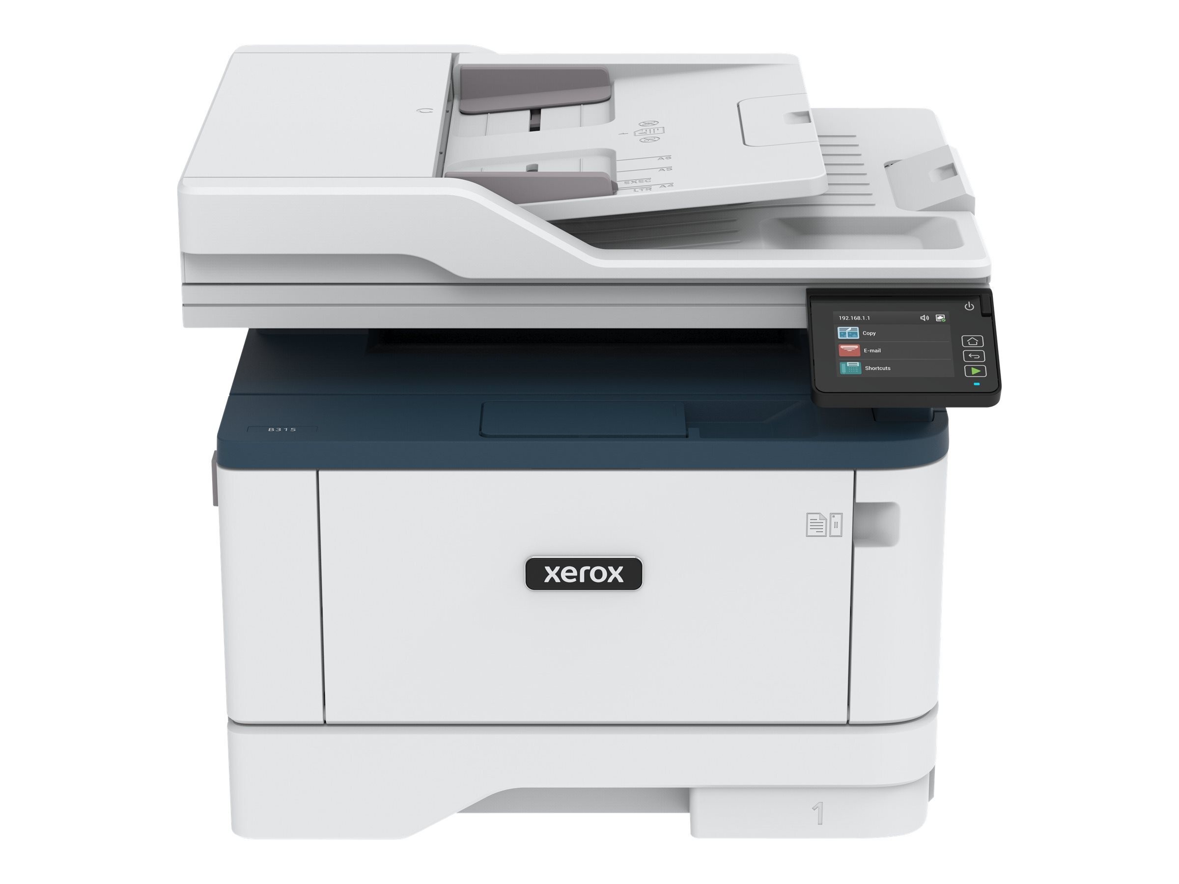 Xerox B315 Laser-Multifunktionsgerät S/W Xerox B315/DNI, A4, Laser, Monodruck, Kopieren/Drucken/Scannen/Faxen, 600 x 600 DPI, 40