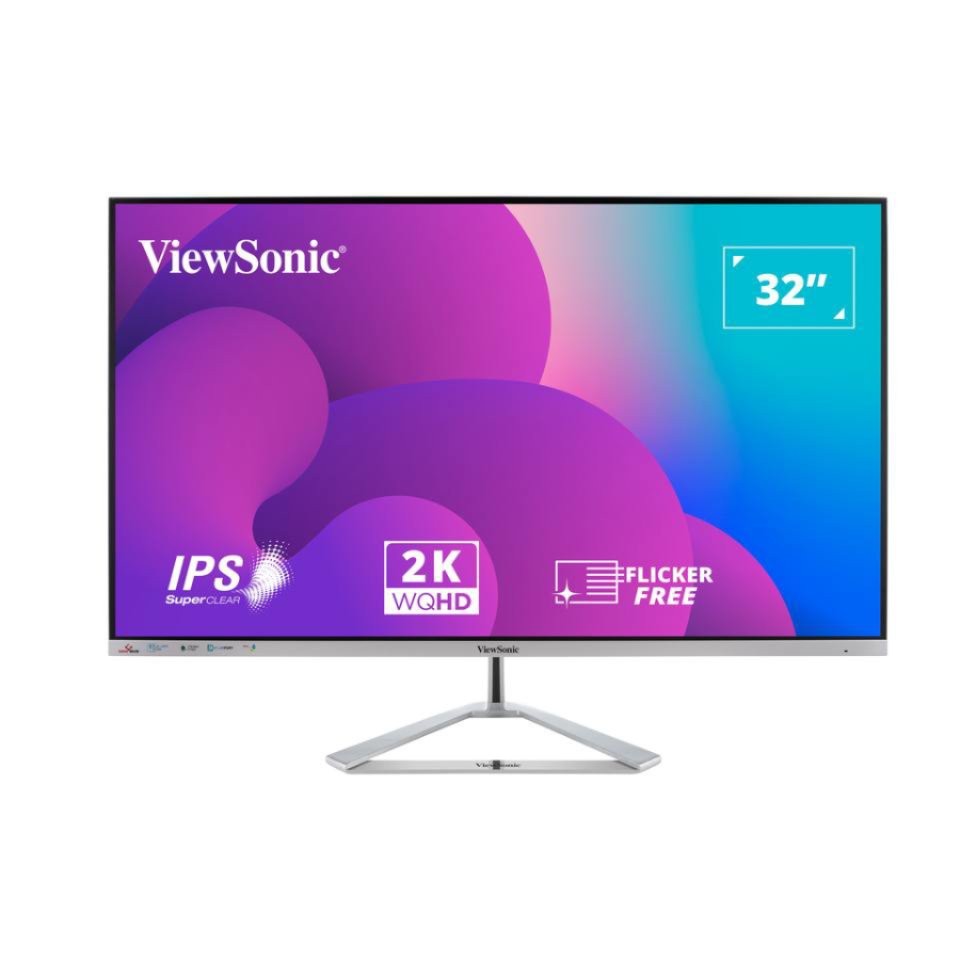 ViewSonic VX3276-2K-MHD-2 Entertainment Monitor - IPS, QHD, 75Hz