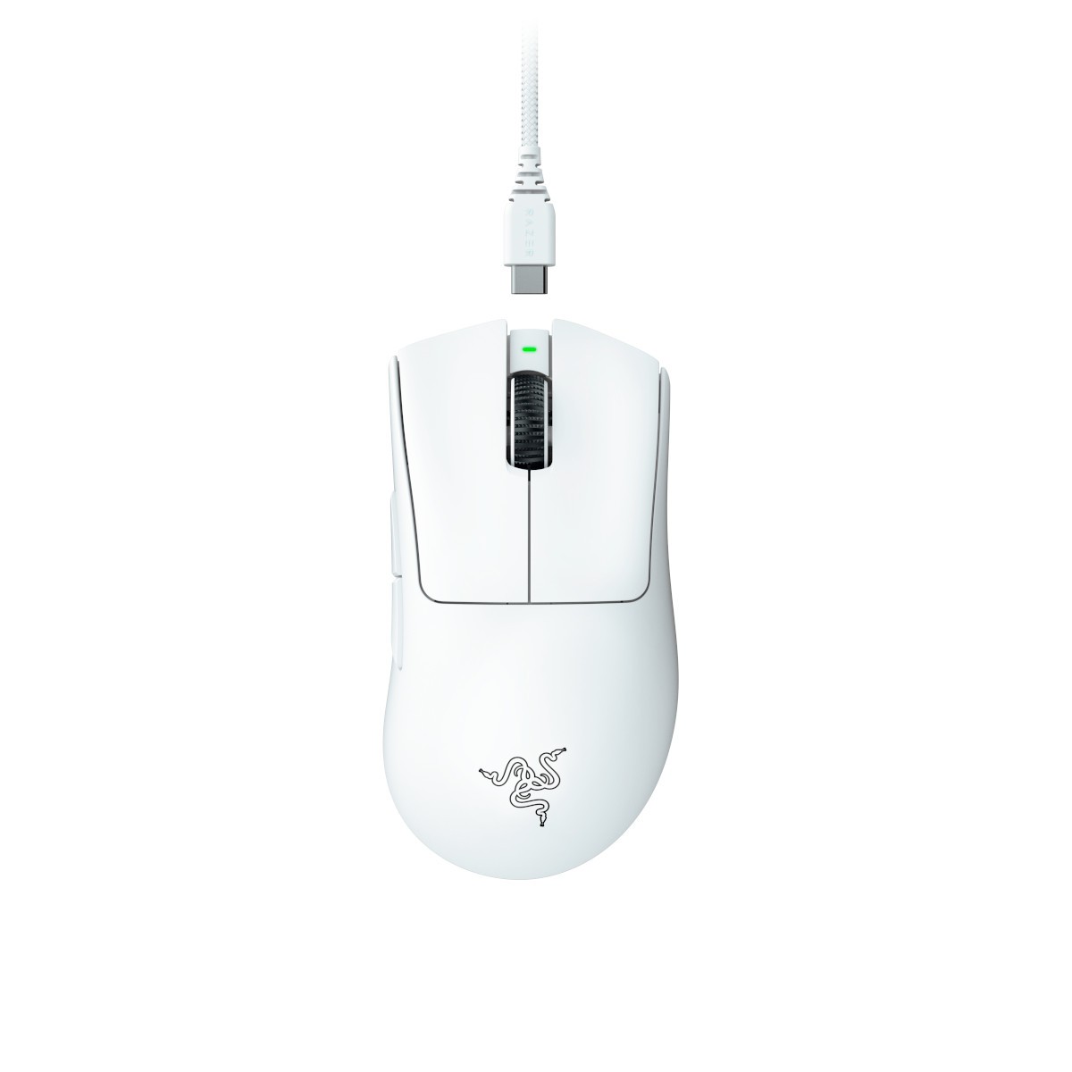 Razer DeathAdder V3 Pro Weiß - Ultra leichte kabellose ergonomische E-Sport-Maus