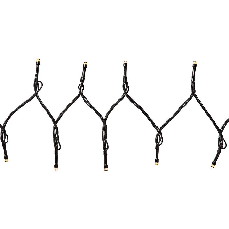 Nedis SmartLife Dekorative LED | Wi-Fi | 5m | Sprachsteuerung | Warmweiss | 50 LED's | 5.00 m | Android™ / IOS