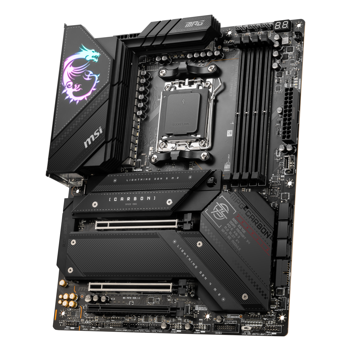 MSI MPG X670E CARBON WIFI DDR5 Mainboard Sockel AM5