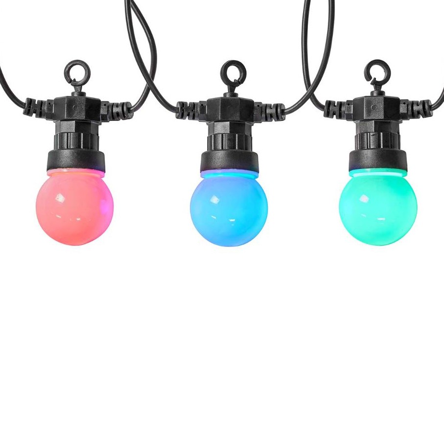 Nedis SmartLife Dekorative LED | Wi-Fi | 9m | Party Lights | RGB | 10 LED's | 9m | Android™ / IOS