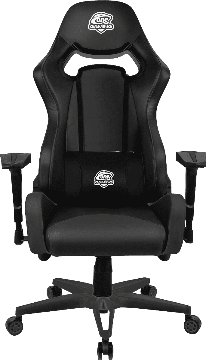 B-Ware Gaming Stuhl - ONE GAMING Chair Ultra BLACK Full Leather