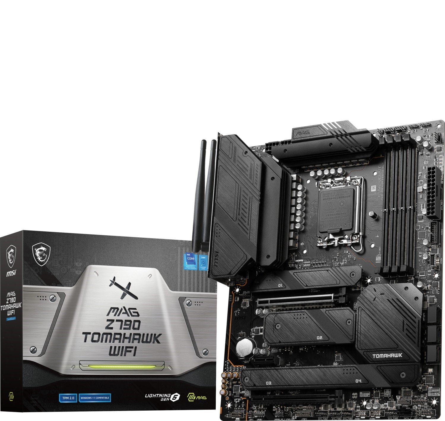 MSI MAG Z790 TOMAHAWK WIFI Gaming Mainboard - Sockel 1700
