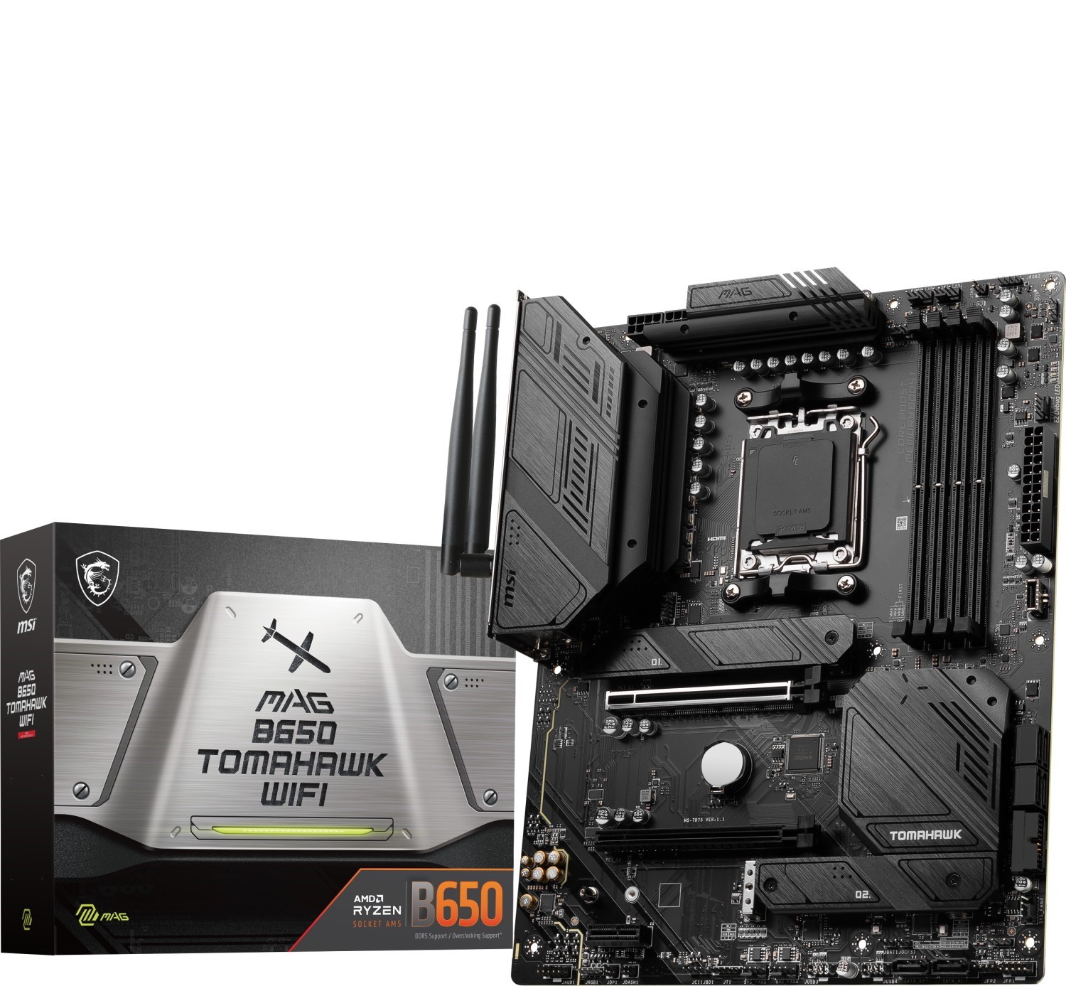 MSI MAG B650 TOMAHAWK WIFI Gaming Mainboard Sockel AM5