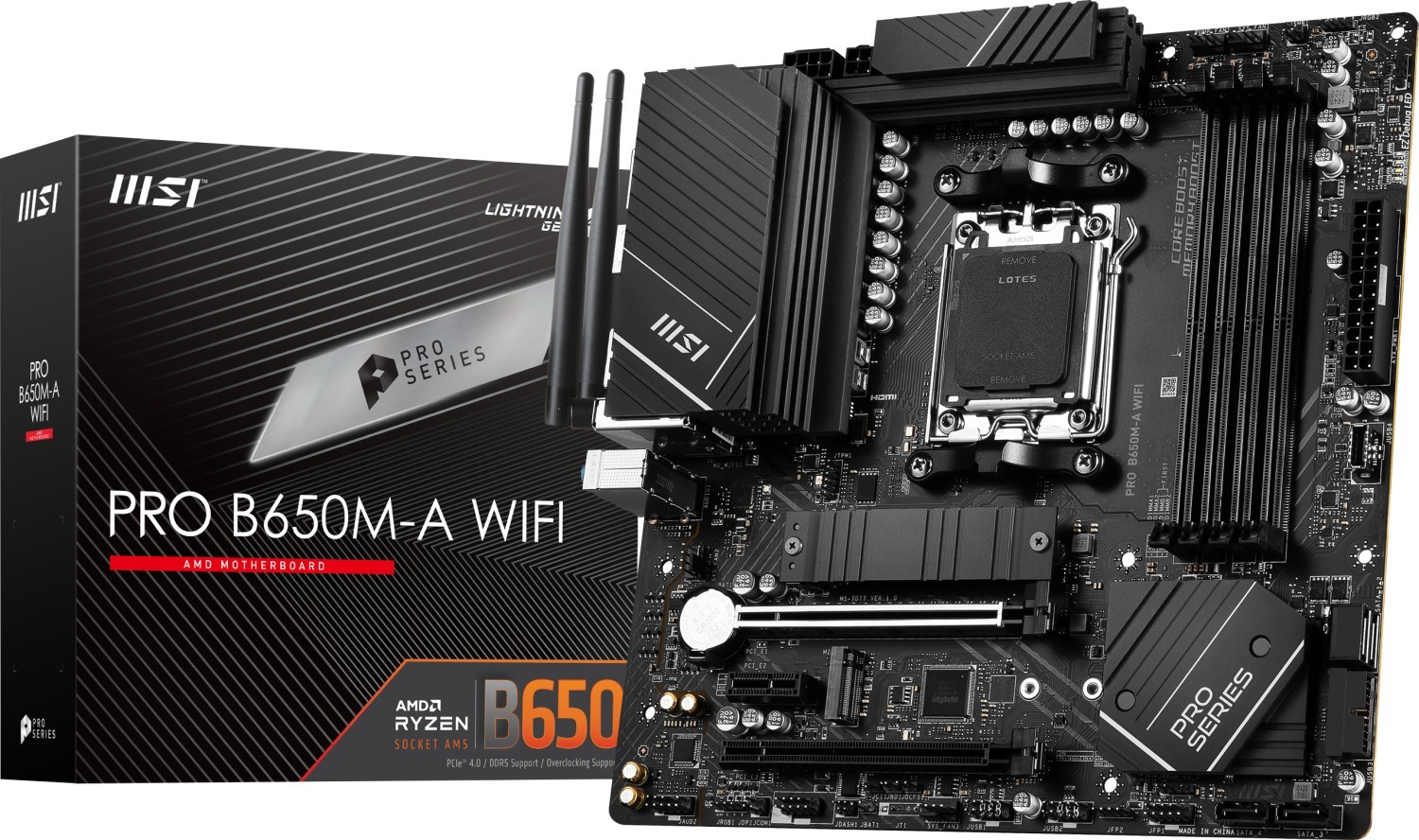 MSI PRO B650M-A WIFI Mainboard Sockel AM5