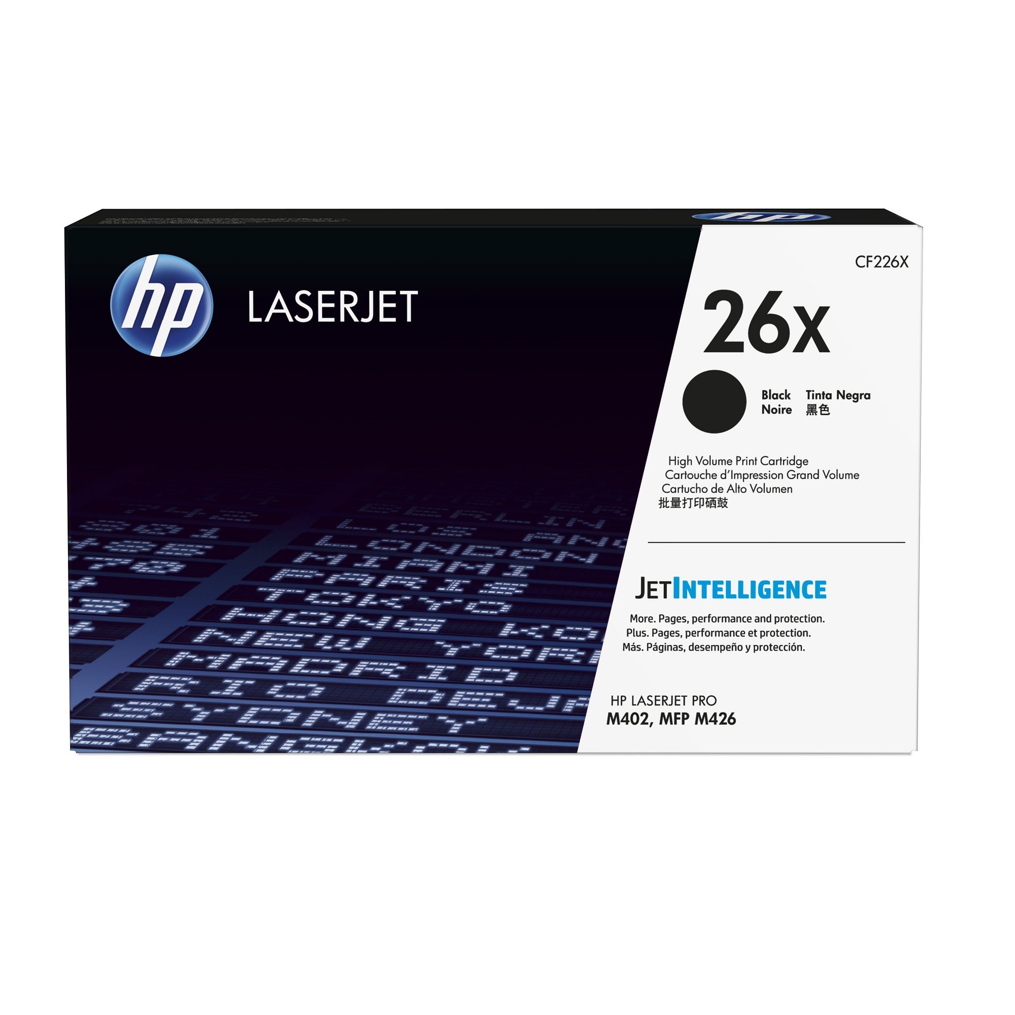 HP 26X (CF226X) LaserJet Tonerkartusche Schwarz