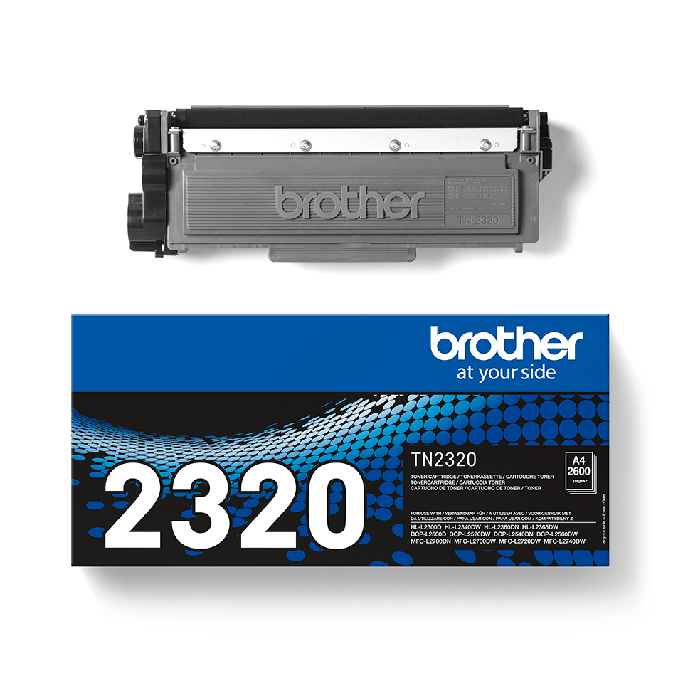 Brother TN-2320 Tonerkartusche Schwarz für 2.600 Seiten Für Kompatibilität, siehe Artikel-Beschreibung