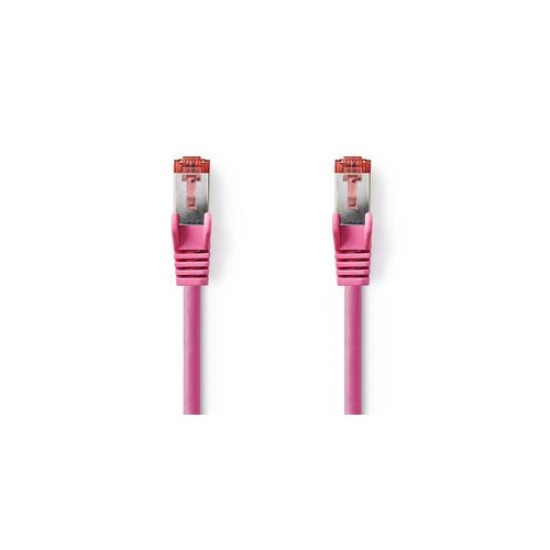 Nedis CAT6 S/FTP-Netzwerkkabel 15m, Pink