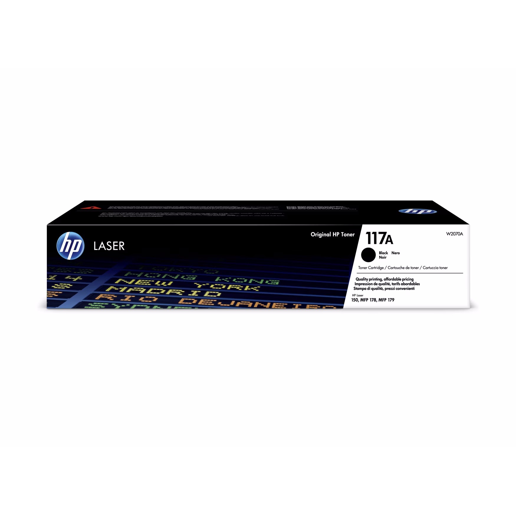 HP 117A (W2070A) Toner Schwarz 1.000 Seiten Kompatibilität: HP Color Laser 150, MFP 178, MFP 179