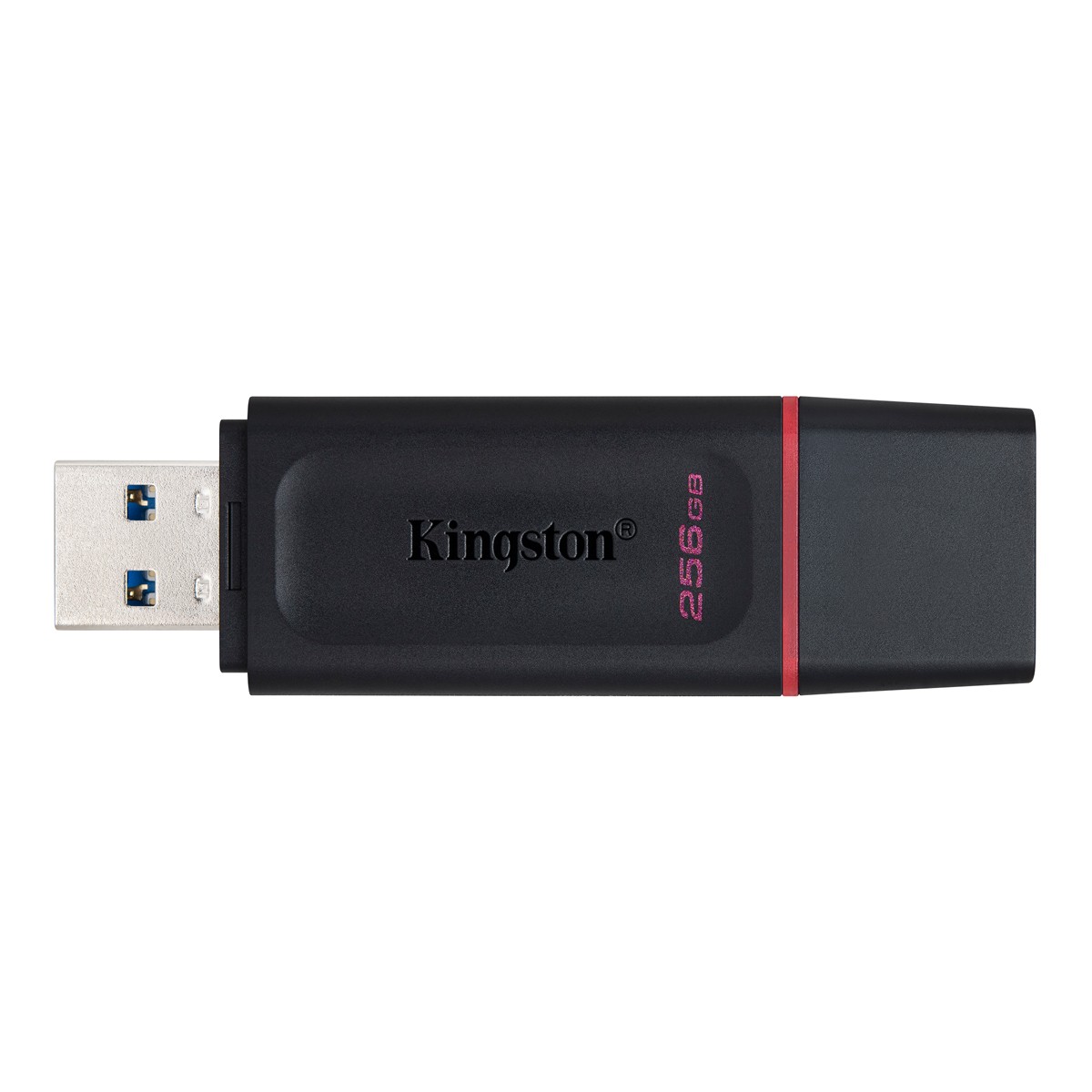 Kingston DataTraveler Exodia Typ-A 256GB USB-Stick Mit Schutzkappe, bis zu 100 MB/s, USB 3.2 Gen 1x1 (5 Gbit/s)