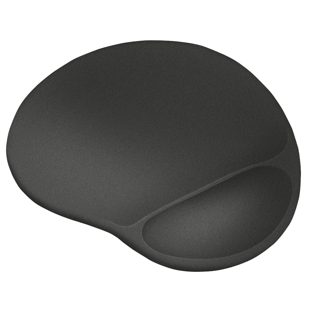 TRUST Bigfoot XL Mauspad mit Softgel-Handgelenkauflage