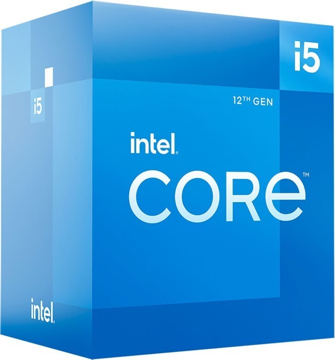 Intel Core i5-12400, 6C/12T, boxed